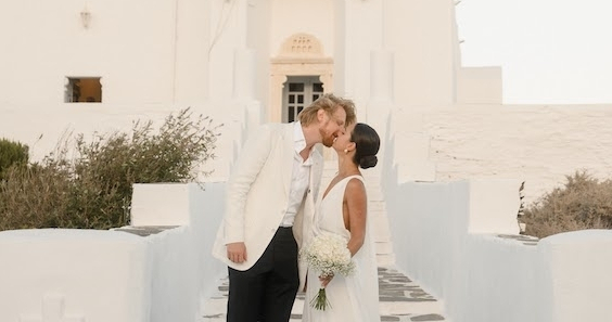 Intimate Island Wedding in Sifnos, Greece | Real Wedding: Kristina & Max