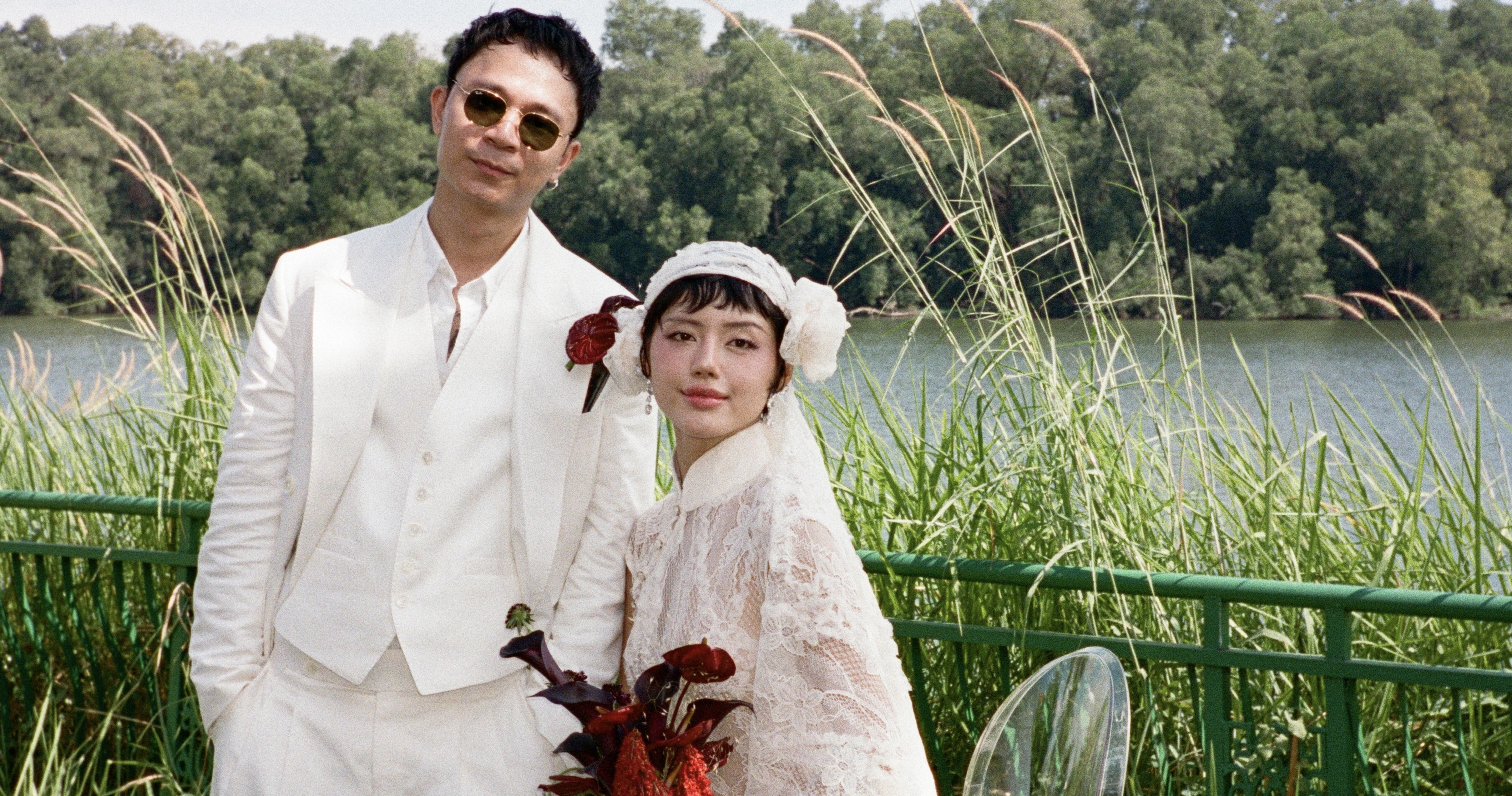 Inside Khanh Linh and Vu Minh Kong’s Stylish Vietnamese Wedding