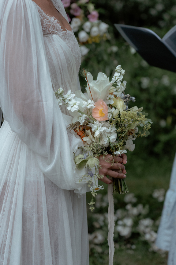 Real wedding in the Garden of a Private Property