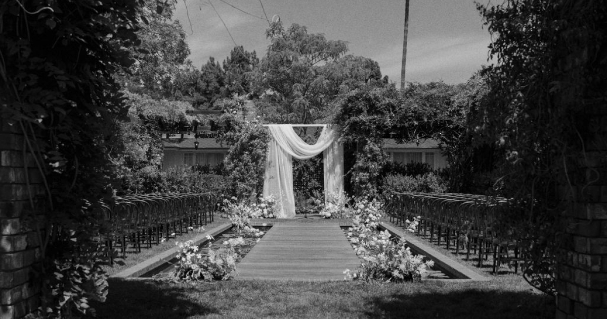 An Intimate Santa Barbara Wedding Framed by Lush Gardens & Light