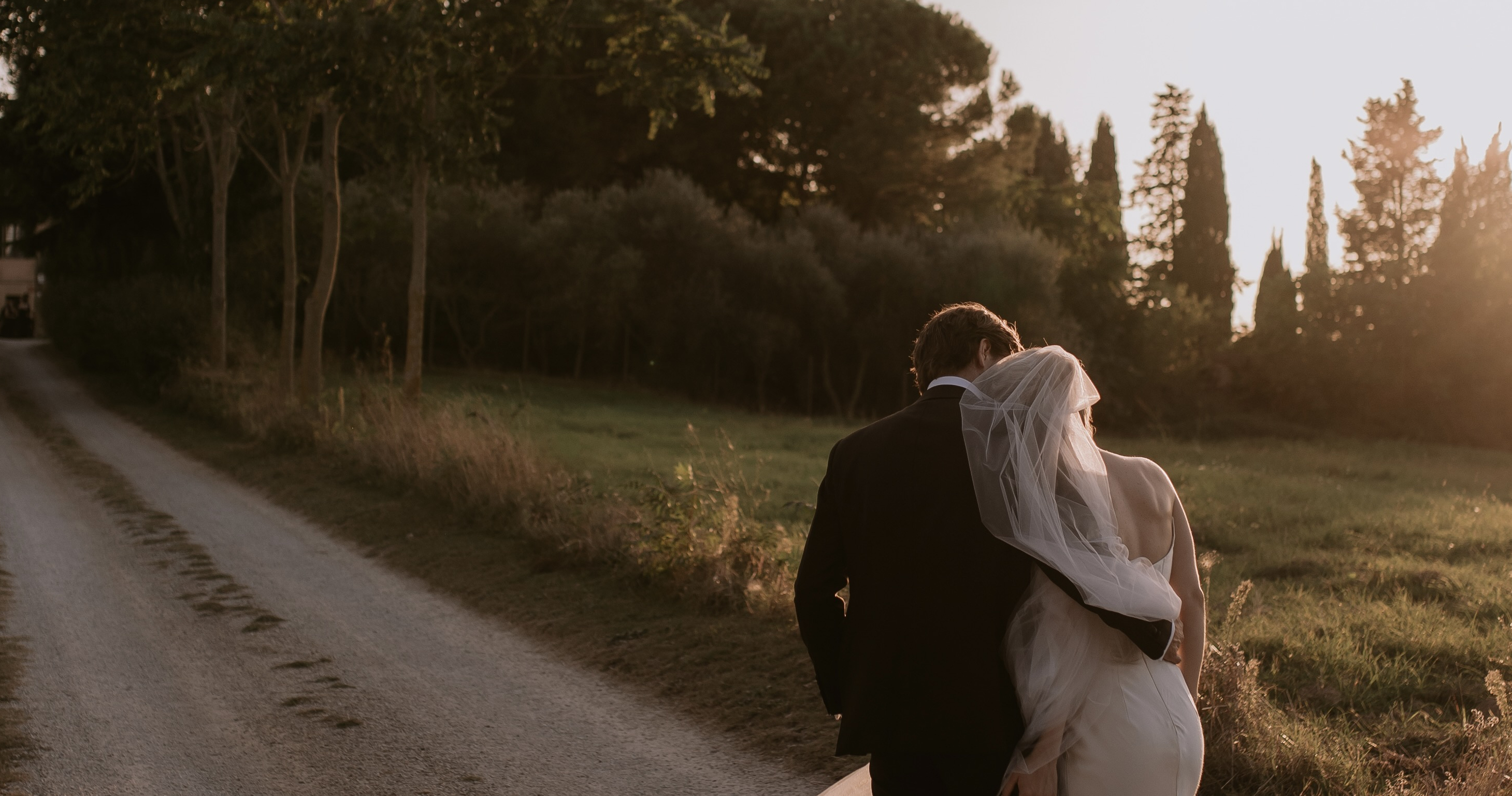Elegant Destination Wedding in Borgo Casabianca | Mariana & Tom Outdoor Wedding Ceremony in Tuscany