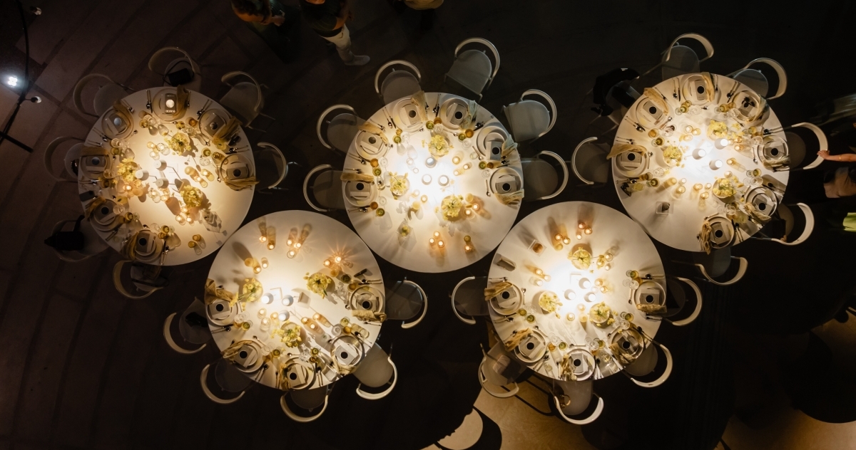 A Celestial-Inspired Welcome Party under a Lunar Eclipse in Cabo