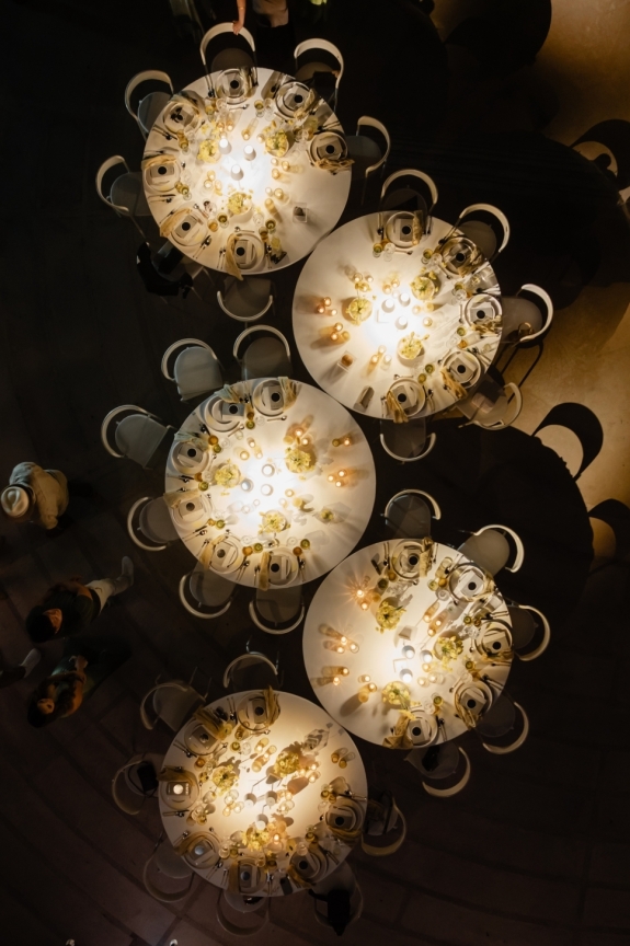 A Celestial-Inspired Welcome Party under a Lunar Eclipse in Cabo