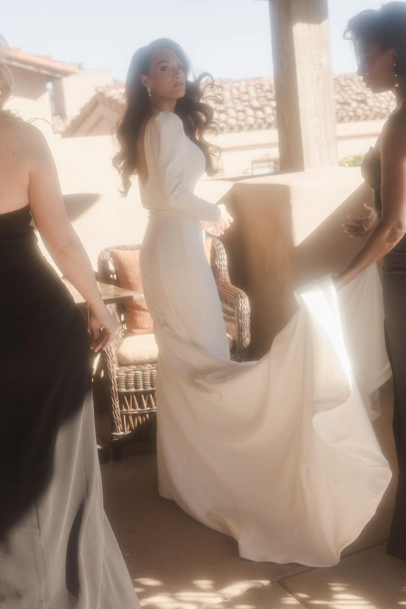 Real Wedding at the Old Aircraft Hangar