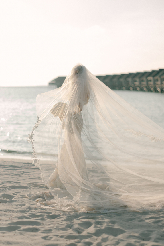 Katie & Jonny’s Wedding in the Maldives | Beach Wedding Inspo | Photo
