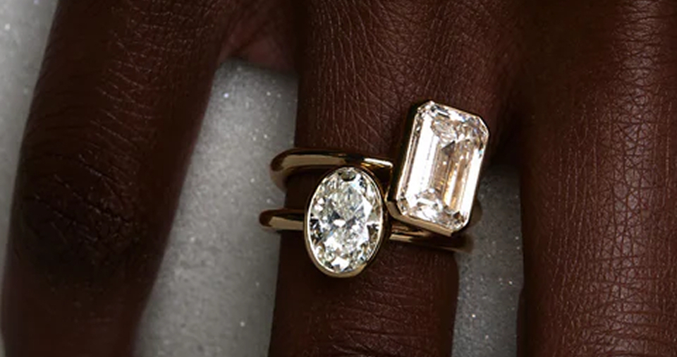 30 Emerald Cut Engagement Rings & Wedding Bands We're Loving Right Now