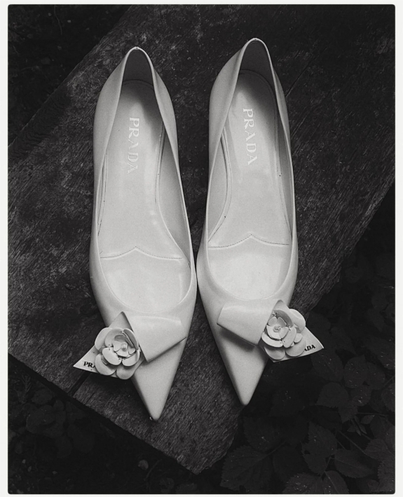 Beautiful Wedding Heels Pumps and Shoes with Flowers Floral Bridal Footwear