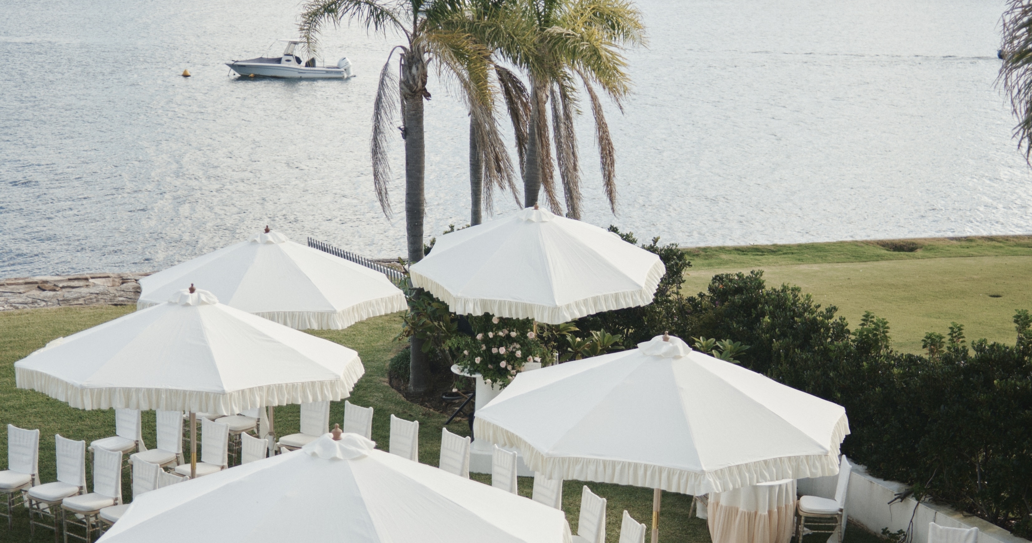 A Blooming Vintage-Inspired Wedding on Palm Beach’s Waterfront