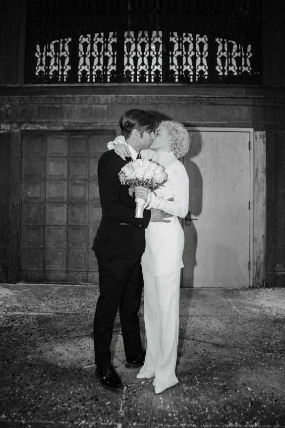 Julia Garner and Mark Foster Wedding | Wedding Dress, Venue, Outfits, Husband