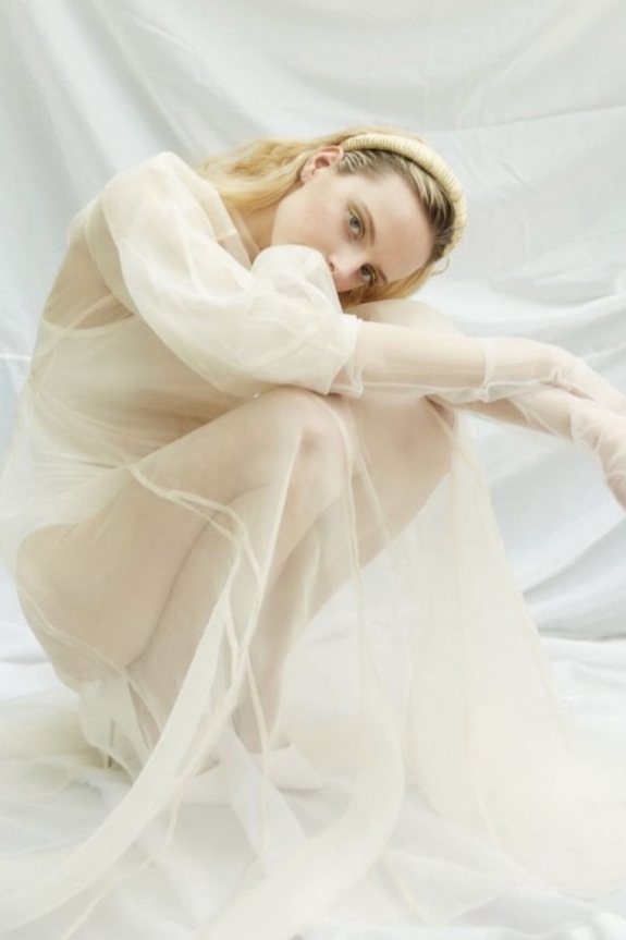 Top 11 Silk Bridal Gowns | Danielle Frankel Sasha | Summer White Silk Dresses for Weddings