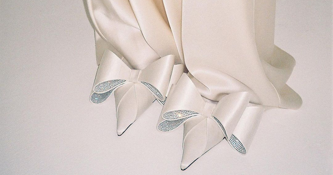Gorgeous Wedding Shoes with Bows