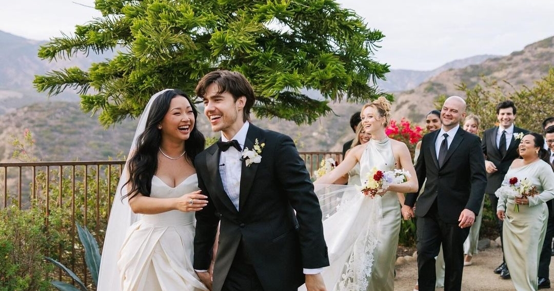 Lana Condor and Anthony De La Torre Tie the Knot in a Romantic Malibu Mountain Ceremony