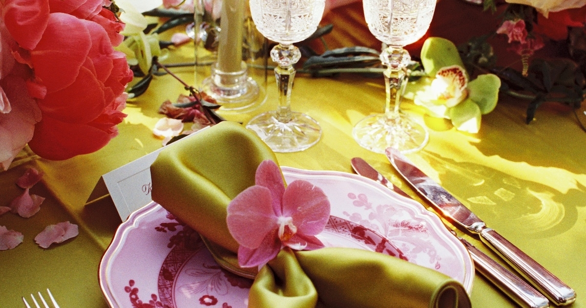 Maximalism Meets Art Deco Glamor in a Secret Garden Wedding in Hollywood