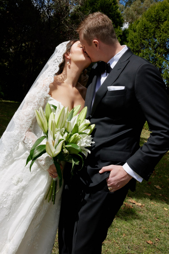 Italian Style Backyard Wedding Celebration | Jordan and Adam Marriage Ceremony