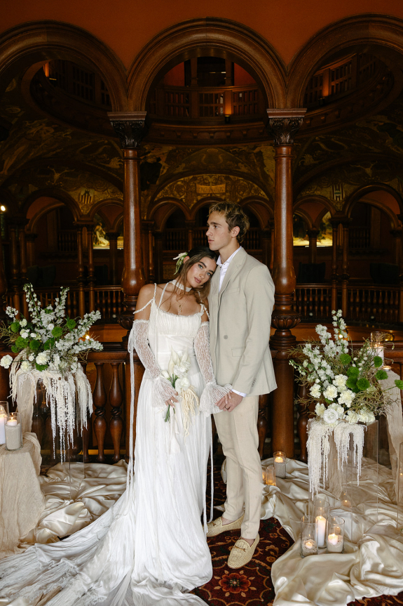 A Stylish Rock-Inspired Bridal Editorial
