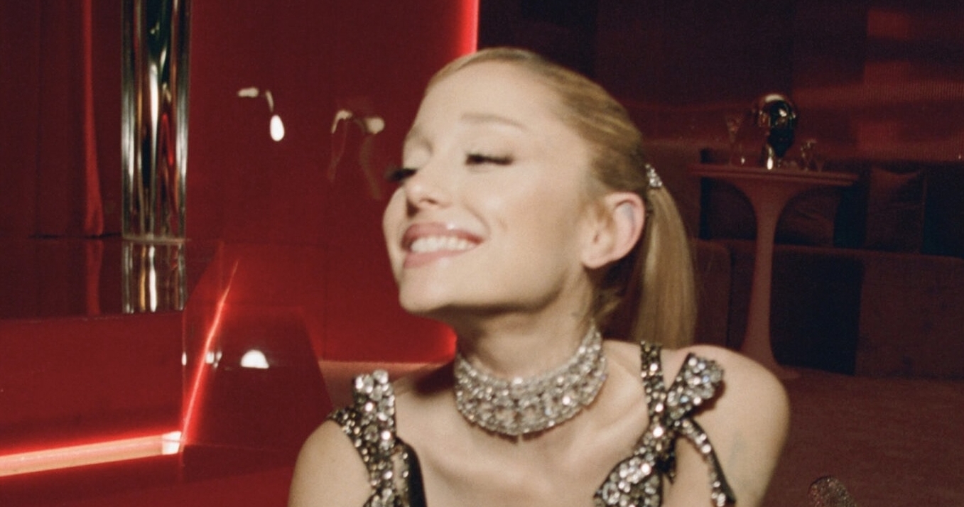 Ariana Grande Dazzles in Swarovski's 2024 Holiday Campaign