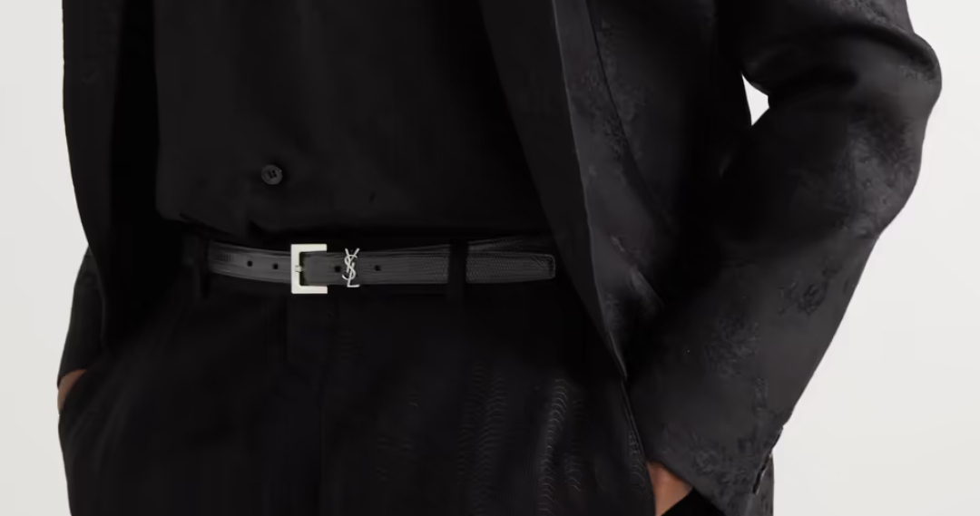 Designer Belts to Complement the Groom's Look