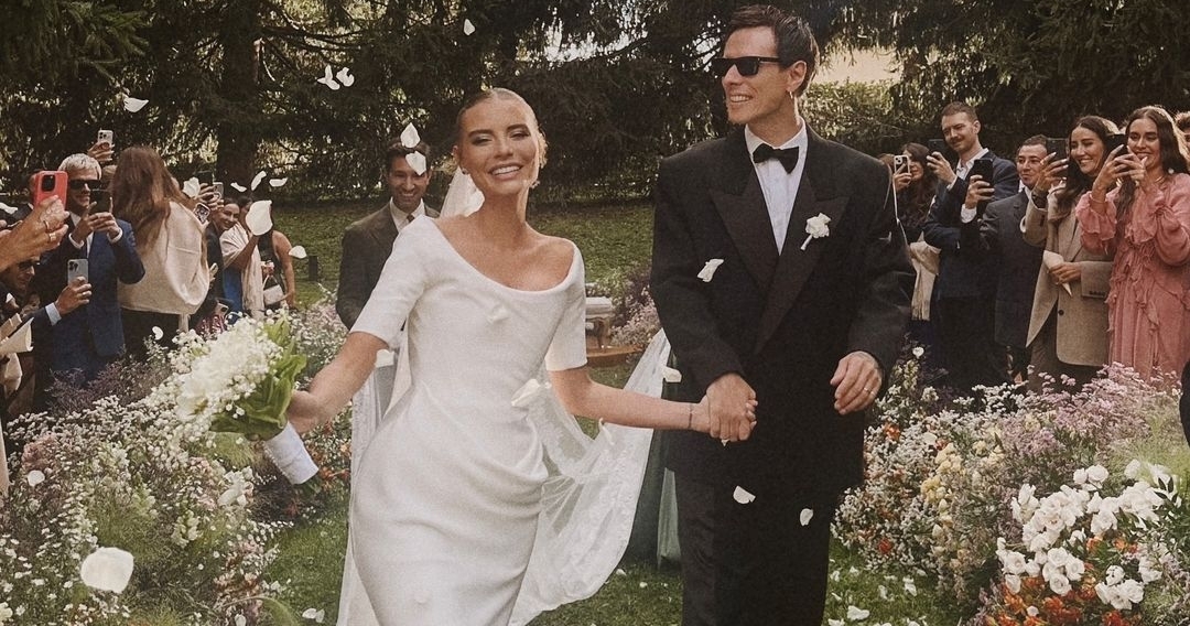 Influencer Veronica Ferraro Marries Music Producer Davide Simonetta with an Italian Wedding