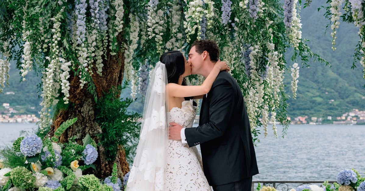 Behind the Design: How Celebrity Florist Larry Walshe Created Becca Bloom’s Viral Lake Como Wedding