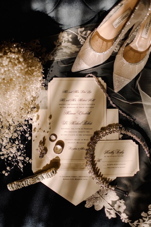 Princess – inspired romantic wedding in Michigan.