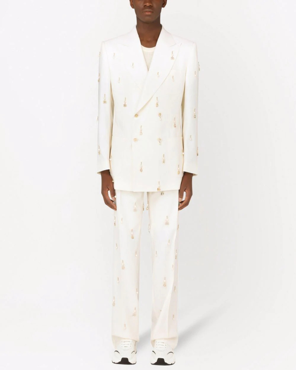 White Wedding Suits for Man | Top of the Best White Wedding Suits for Groom | Blazers and Trousers