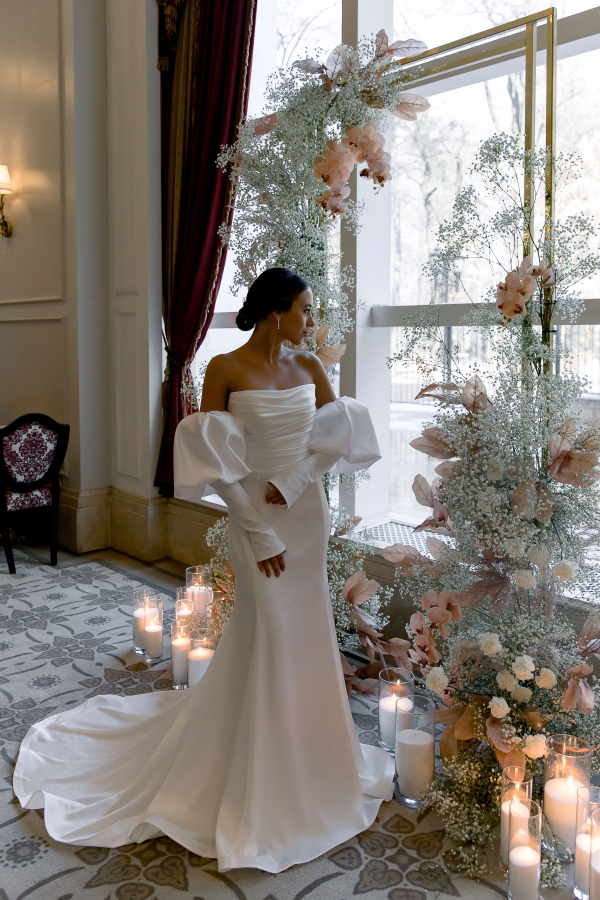 Wedding with Minimalistic Decor | Mon Cheri Creative Showcase