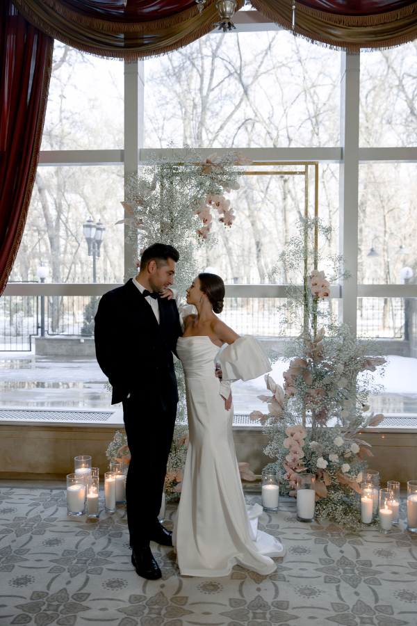 Wedding with Minimalistic Decor | Mon Cheri Creative Showcase