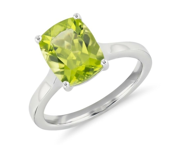 Green Diamond Engagement Ring | Wedding Ring With Green Stone