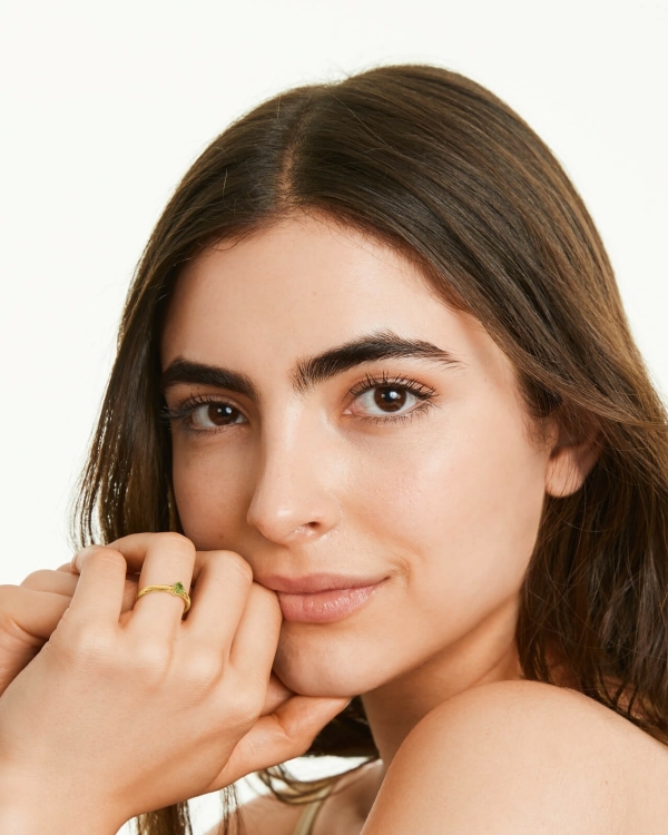 Green Diamond Engagement Ring | Wedding Ring With Green Stone