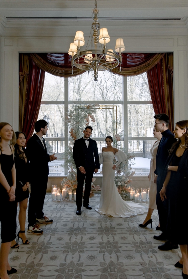 Wedding with Minimalistic Decor | Mon Cheri Creative Showcase