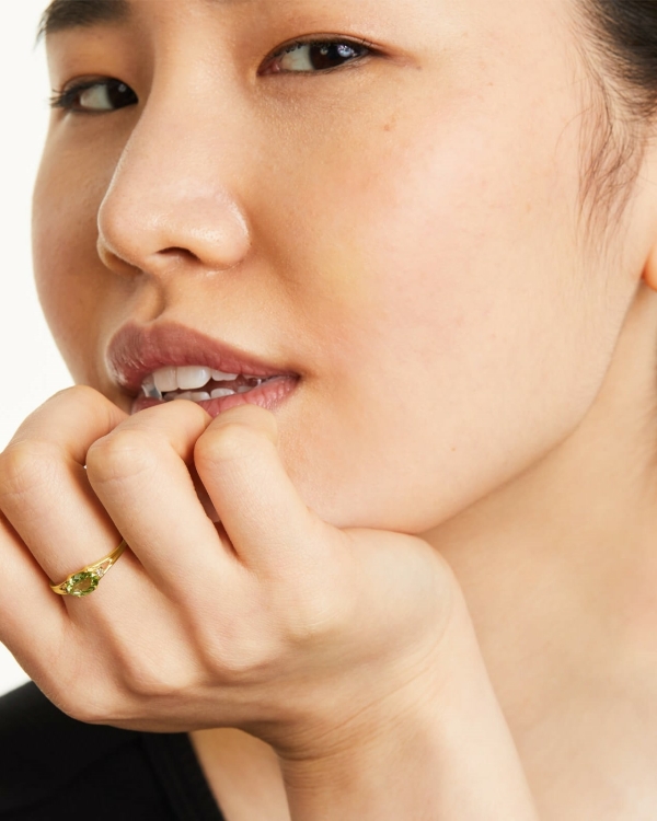 Green Diamond Engagement Ring | Wedding Ring With Green Stone