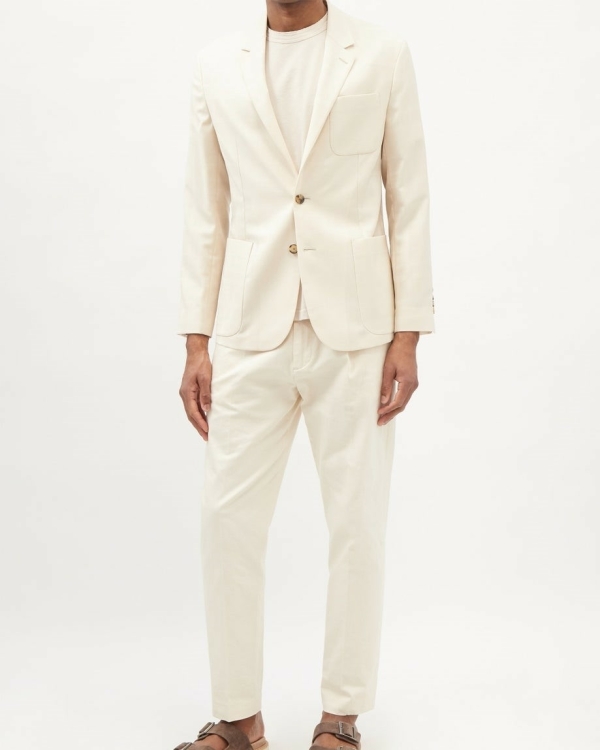 White Wedding Suits for Man | Top of the Best White Wedding Suits for Groom | Blazers and Trousers