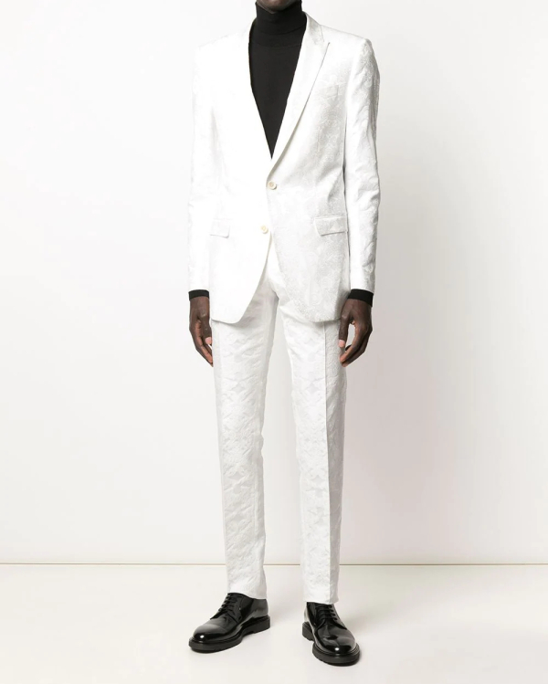 White Wedding Suits for Man | Top of the Best White Wedding Suits for Groom | Blazers and Trousers