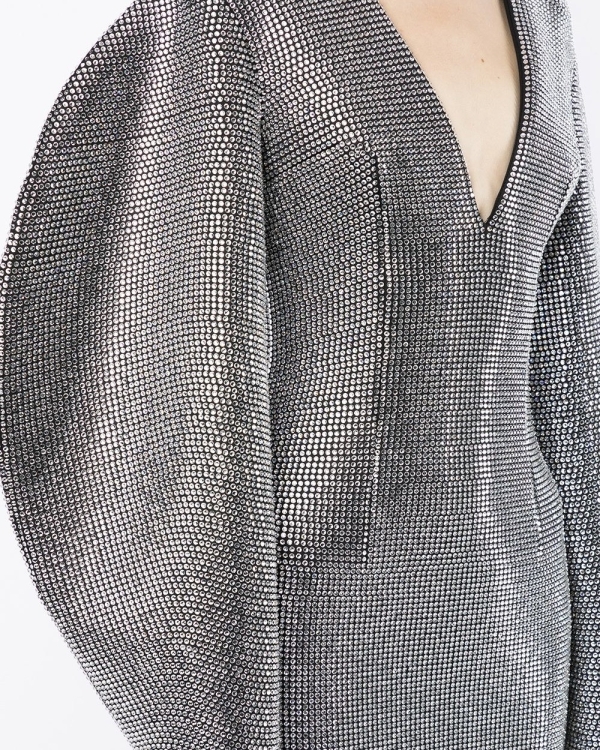 Silver Wedding Dresses | Silver Shimmer Bridal Gown | Sparkly Gray Wedding Dress