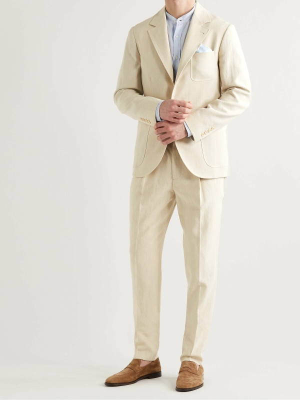 White Wedding Suits for Man | Top of the Best White Wedding Suits for Groom | Blazers and Trousers