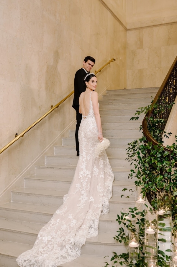Princess – inspired romantic wedding in Michigan.
