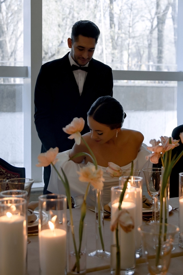 Wedding with Minimalistic Decor | Mon Cheri Creative Showcase