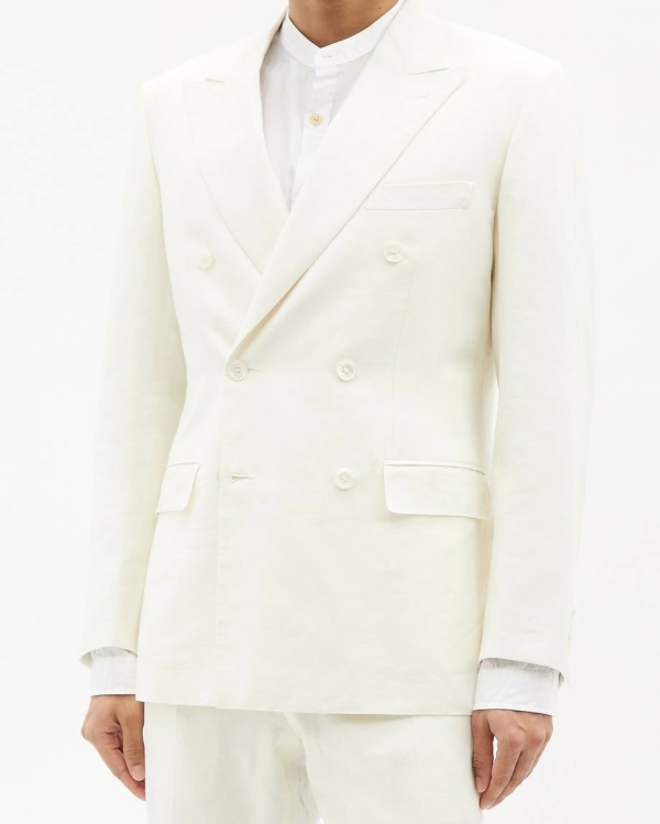 White Wedding Suits for Man | Top of the Best White Wedding Suits for Groom | Blazers and Trousers