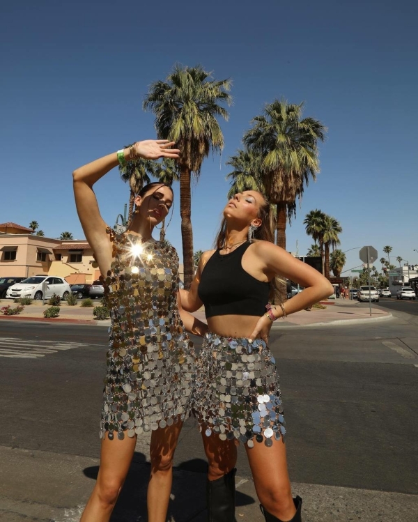 Coachella-Style Bachelorette Party | Theme Outfits, Clothes | Music Festival Themed