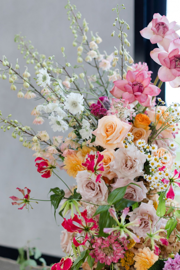 A Burst of Color: A Vibrant 90's Inspired Wedding