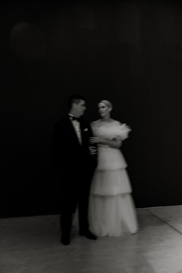 Real Wedding in a Private Art Gallery