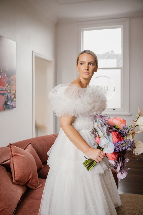 Real Wedding in a Private Art Gallery