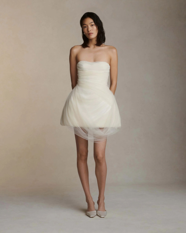 Stylish Mini Dresses for Brides