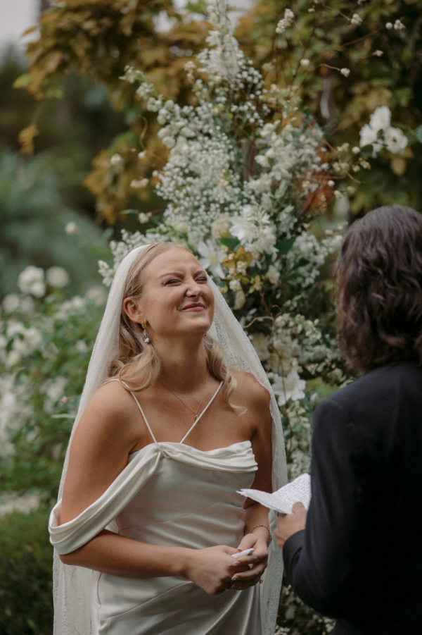 European-Style Wedding at Private Residence | Photo| Backyard Wedding of Lindsay and Gonzolo