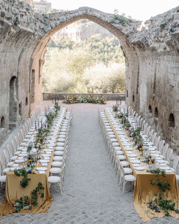La Badia Di Orvieto Wedding Venue | Renaissance-inspired Wedding | Photo