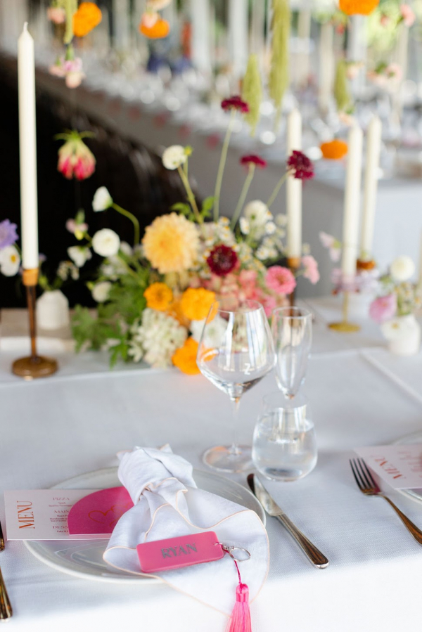 A Burst of Color: A Vibrant 90's Inspired Wedding