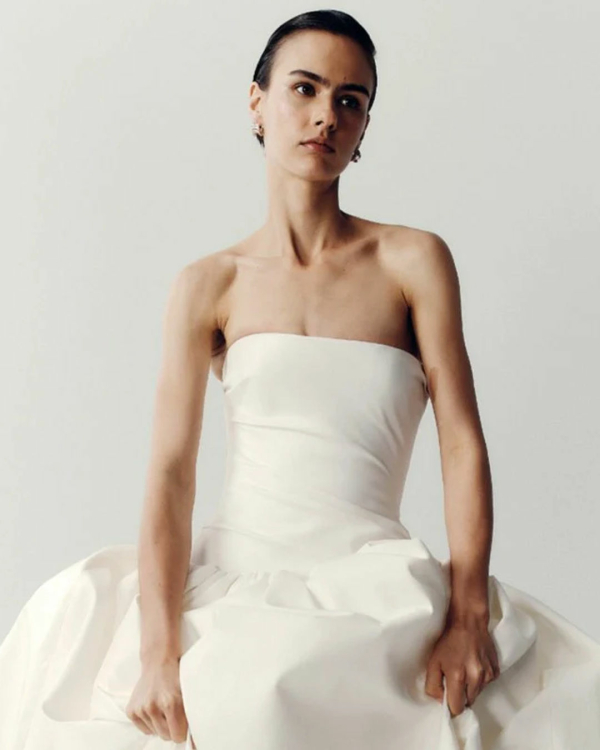 26 Modern Drop-Waist Bridal Dresses