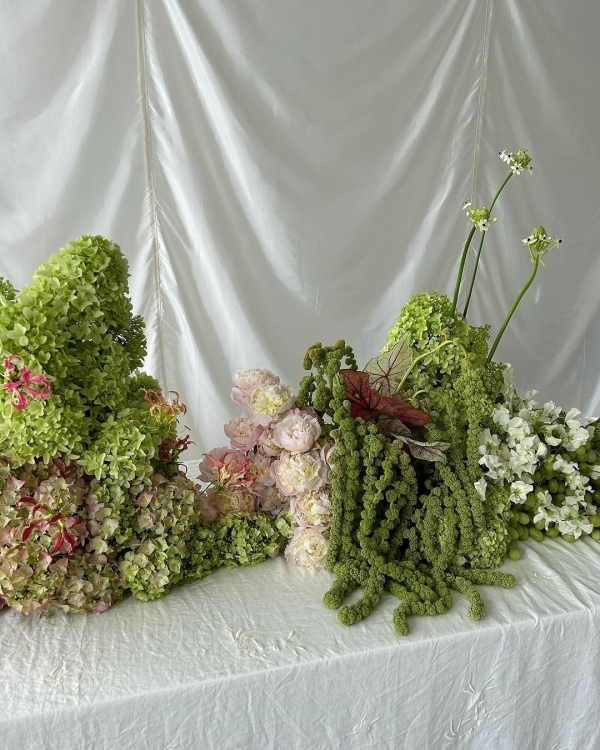 Green Wedding Decor Ideas | Green Centerpieces Wedding Inspiration