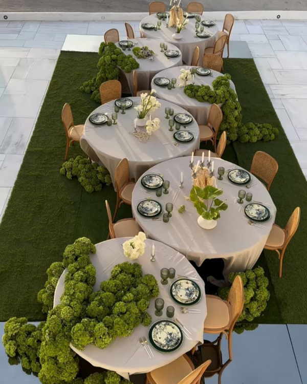 Green Wedding Decor Ideas | Green Centerpieces Wedding Inspiration