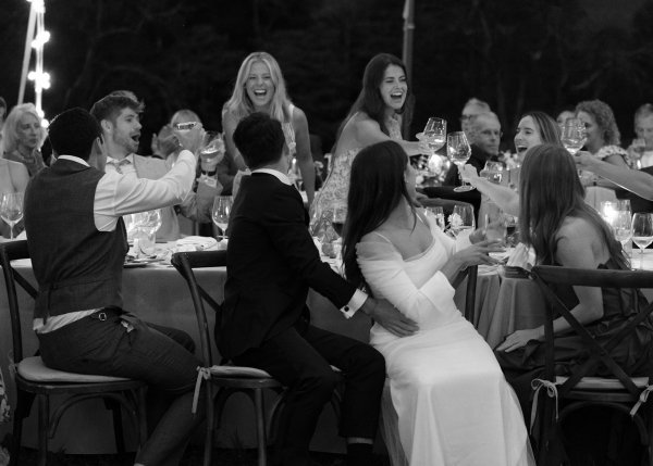 Beautiful Backyard Wedding in Massachusetts | End-of-Summer Wedding Under the Tent